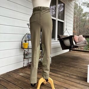 Olive Green Women's Equestrian Pants
